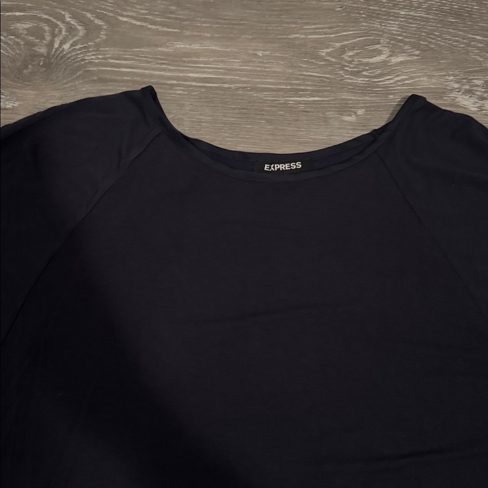 Blue Cropped Top - Picture 3 of 3
